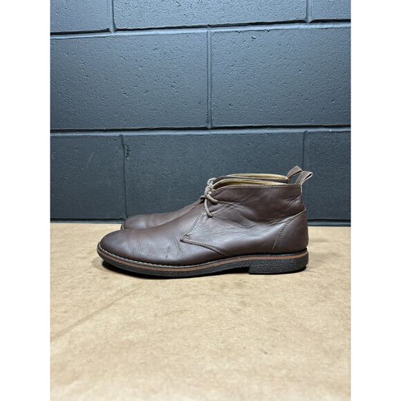 Vintage GBX Brown Leather Chukka Ankle Boots Men’s Sz 10.5 M - Picture 1 of 11
